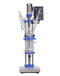 S-1L Jacketed Glass Reactor