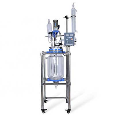 20L Jacketed Glass Reactor