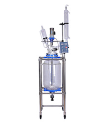 <b>50l Jacketed glass reactor installaton</b>