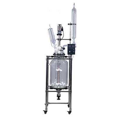 100L Jacketed Glass Reactor