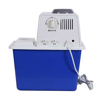 Bench top circulating water vacuum pump