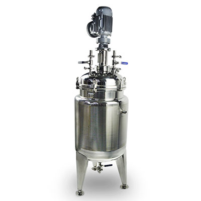 Stainless steel reactor vessel