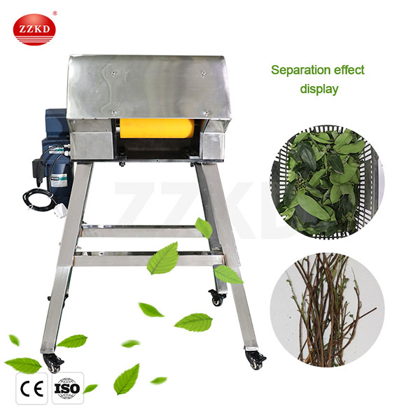 Stem and leaf separator