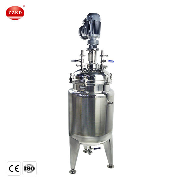 stainless steel jacketed reactor