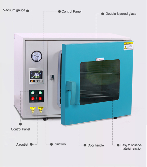 vacuum drying oven with pump