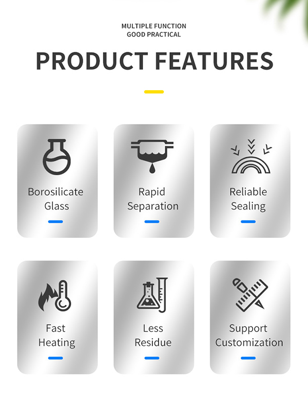 features of 10l short path distillation kit