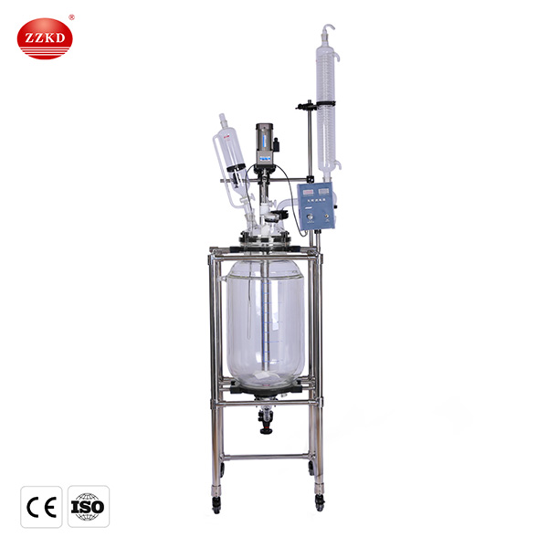 50l jacketed glass reactor