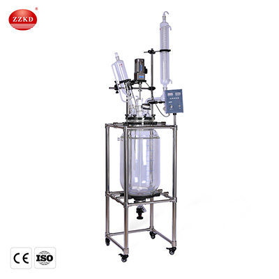 50L Jacketed Glass Reactor