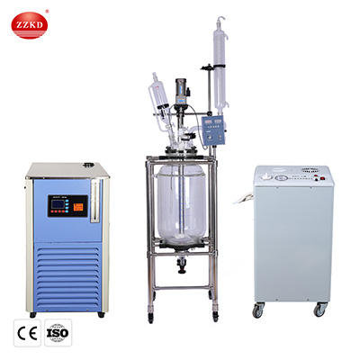 50L Jacketed Glass Reactor