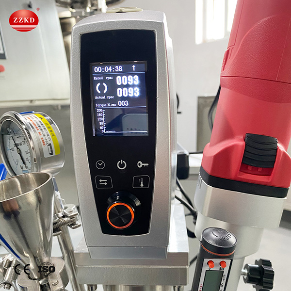 Laboratory Vacuum Mixer Homogenizer