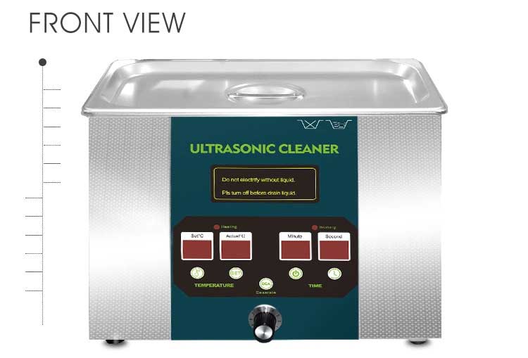 Stainless steel ultrasonic cleaner