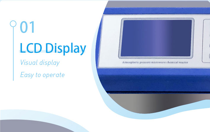 microwave chemical reactor display