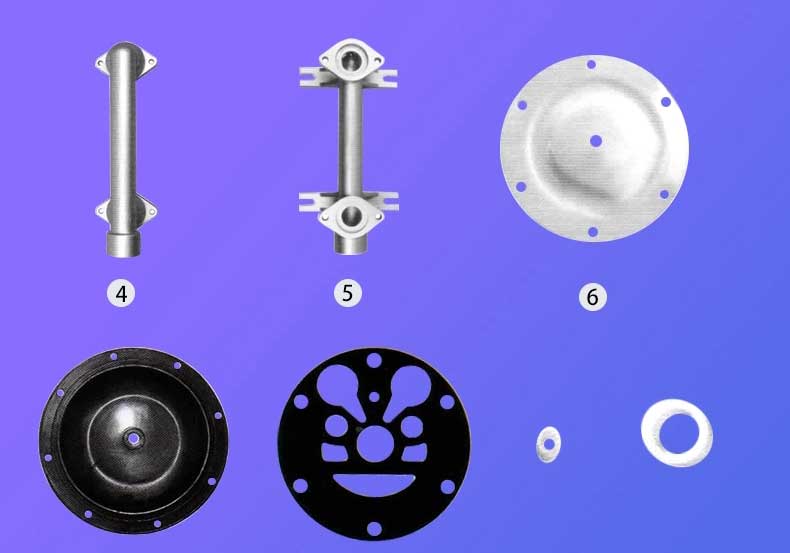 diaphragm pump parts